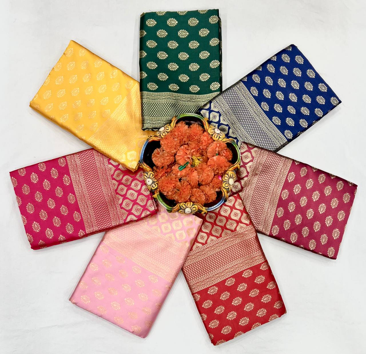Ethnic Woven Design Zari Banarasi Saree