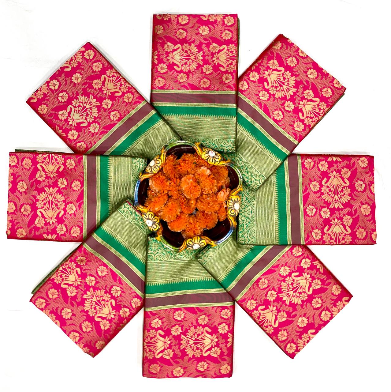 Self Design Banarasi Pure Silk Saree